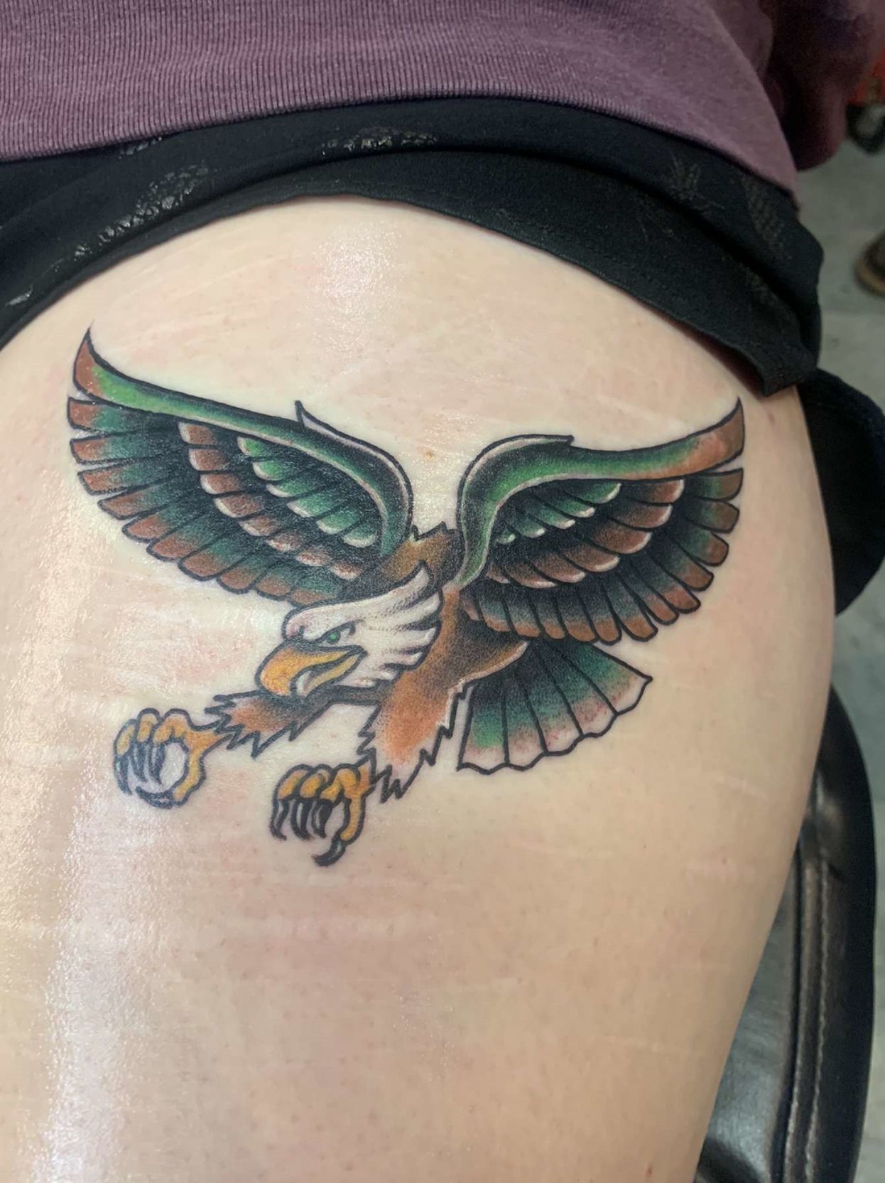 Sarah Shirley scrappy tat